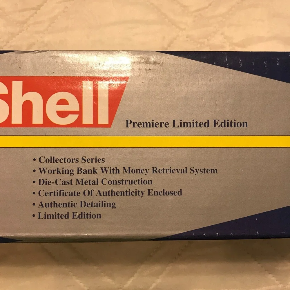 1995 Formuls Shell Premier Limited edition Oil Tanker bank‎